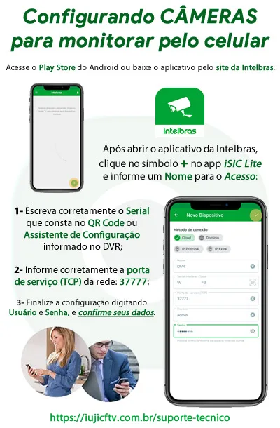 Suporte Tecnico Iuji Cftv Iujicftv Configurando Cameras Para Monitorar Pelo Aplicativo Isic Lite Intelbras App Acesso Remoto Dvr Rede Internet Suporte Tecnico Iuji Cftv Iujicftv Configurando Cameras Para Monitorar Pelo Aplicativo Isic Lite Intelbras App Acesso Remoto Dvr Rede Internet